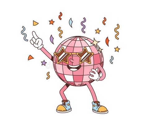 Disco Ball Character Stock Illustrations Disco Ball Character