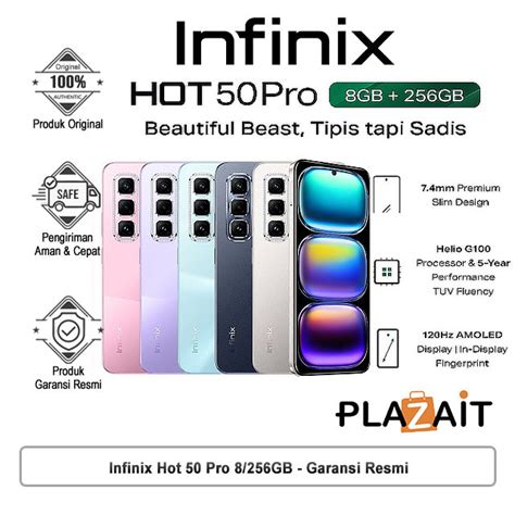 Jual Infinix Hot Pro GB Up To GB Extended RAM Helio G Inch Hz Amoled