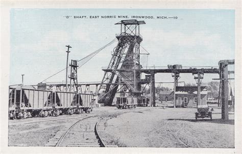 Up Ironwood Mi S Iron Ore Mining View At East Norrie M Flickr