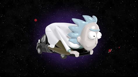 Rick and Morty Do America in a Giant Rick-Shaped Car - Creators