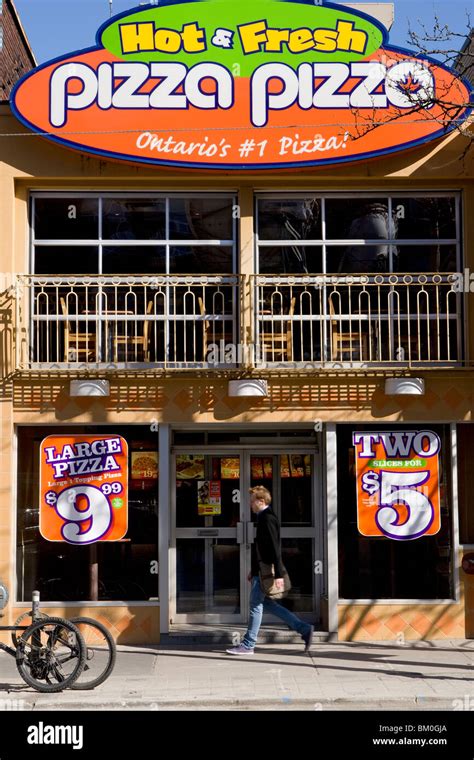 A Pizza Pizza restaurant is seen in Toronto Stock Photo - Alamy