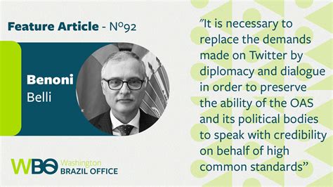 Brazil in the OAS: in search of possible convergence — Washington ...