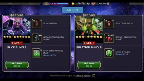 Reviewing Both Bleed Bundles Marvel Contest Of Champions Youtube