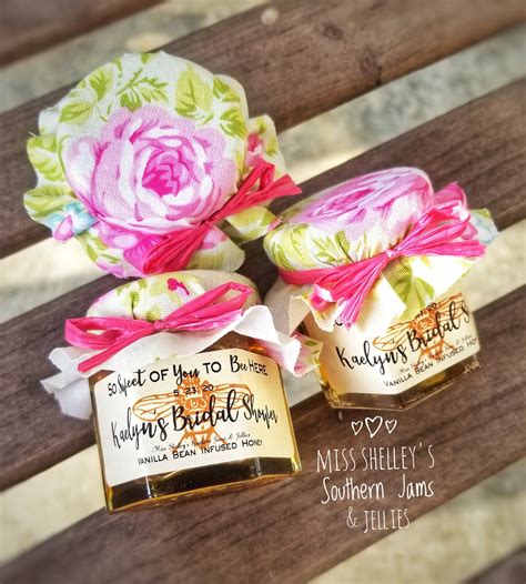 50 15oz Bridal Tea Party Honey Favors Rustic Bridal Shower Etsy