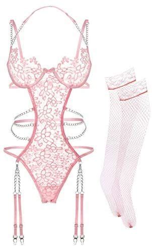 Daisy Underwire Sheer Mesh Lingerie Set Artofit
