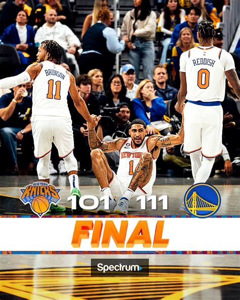 Knicks 101, Warriors 111: Play-by-play, highlights and reactions | HoopsHype