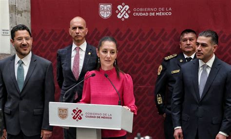 Sheinbaum Presenta Logros De Estrategia De Seguridad En Cdmx