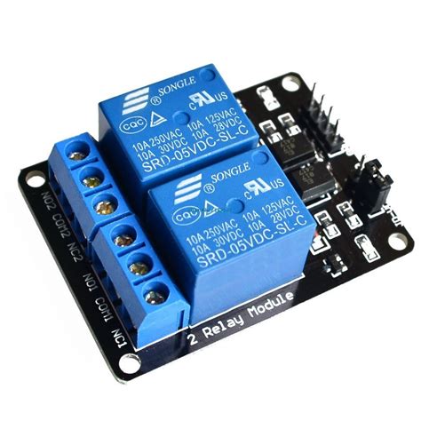 V Dual Channel Relay Module Pinout Working Interfacing Off