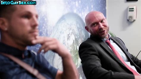 Suited Hunk Enjoys Bareback Anal With Deepthroating Stud