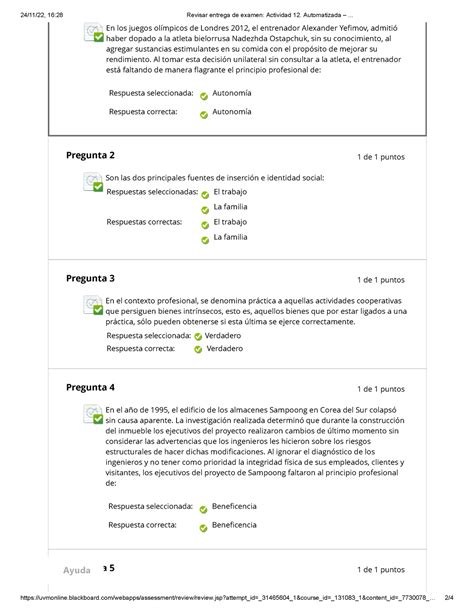 Actividad 12 Automatizada 24 11 22 16 28 Revisar Entrega De Examen