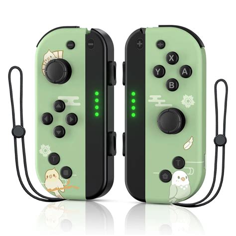 Custom Green Joy Con Controllers For Nintendo Switch On Luulla