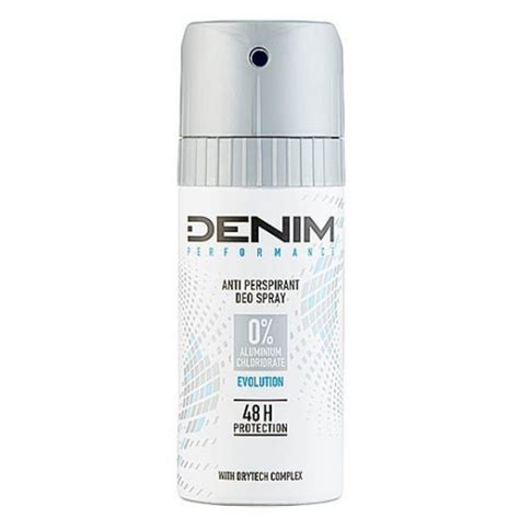 Deodorant Antiperspirant Spray Denim Evolution Aluminium Ml