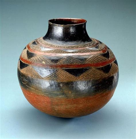 Africa Jar From The Shona People Of Zimbabwe Ceramic Slip Resin