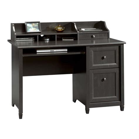 Sauder Edge Water Transitional Estate Black Computer Desk at Lowes.com