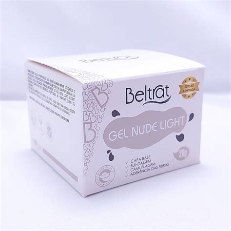 Gel Beltrat Nude Light 20g Completa Beleza Loja de Alongamento de Unhas Acessórios