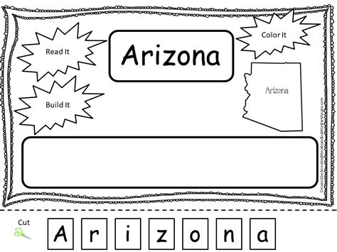 State Of Arizona Worksheets Worksheets Library