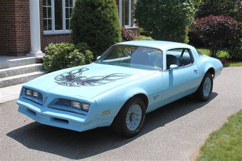 1977 Trans Am Blue