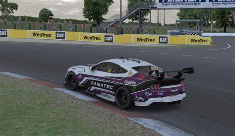 Wildfire Racing Pink Pattern Mustang Supercar By Sean Nisizaka Smit