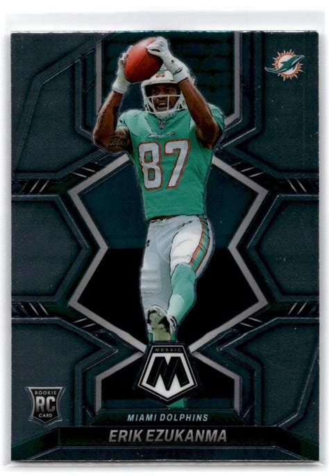 Panini Mosaic Erik Ezukanma Rc Miami Dolphins Ebay