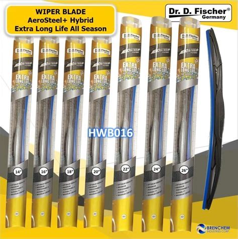 Dr D Fischer Wiper Blade Aero Steel Hybrid Banana Wiper Blade