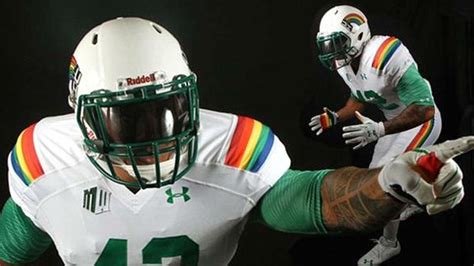 Hawaii unveils retro 'Rainbow' uniforms for Ohio State game | Sporting News