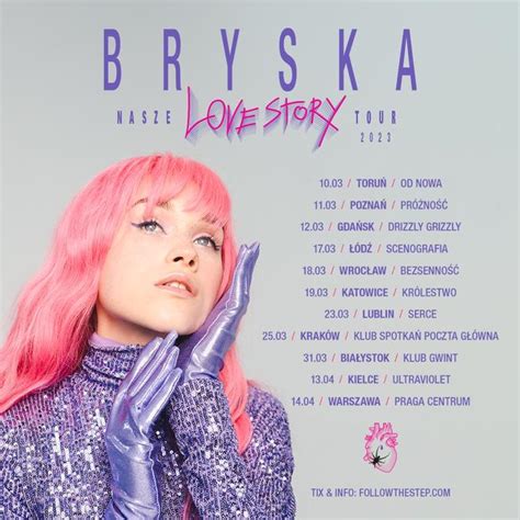 bryska ogłosiła dużą trasę koncertową Nasze LOVESTORY Tour 2023