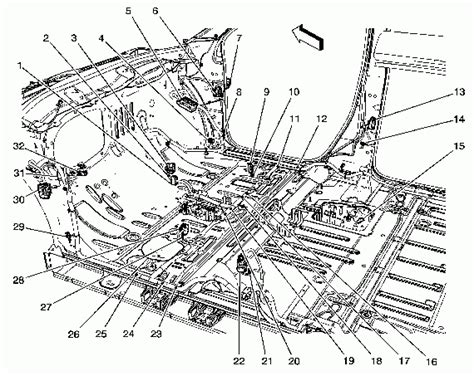 2009 Gmc Acadia Cylinder Layout