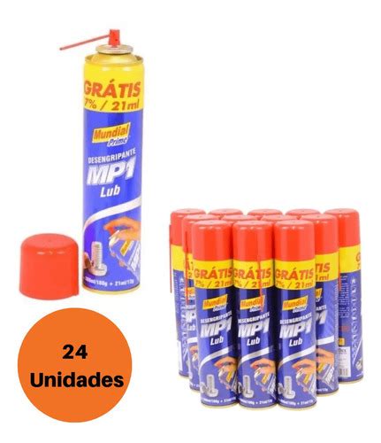 Óleo Desengripante Spray Mp1 Mundial Prime 321ml 24 Unidades Frete grátis