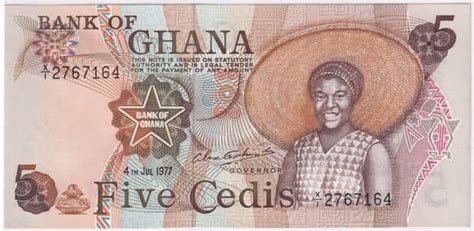 Billete 5 Cedis Ghana Foronum