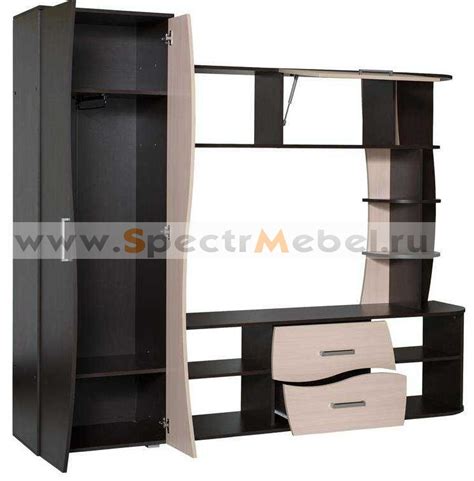 Стенка Капри ШхВхГ 2250х1920х446 мм — купить стенки для гостиной в ...