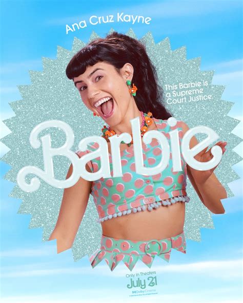 New Barbie Movie Cast Posters