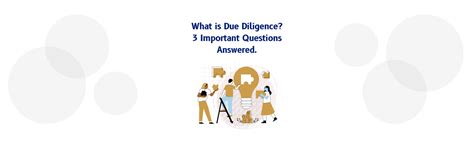 What Is Due Diligence 3 Important Questions Answered Signalx Ai