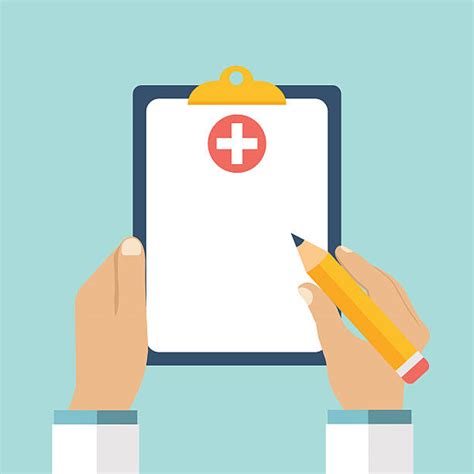 Best Medical Clipboard Illustrations Royalty Free Vector Graphics