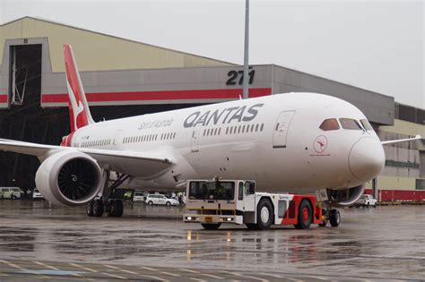 Qantas' First 787-9 Arrives In Australia - Zac George