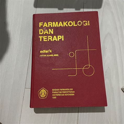 Farmakologi Dan Terapi Buku Kedokteran Buku Alat Tulis Buku