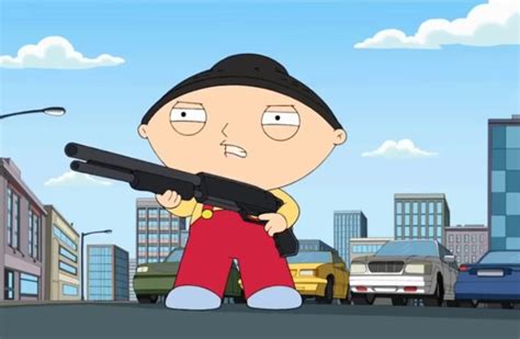 Stewie Griffin With A Gun