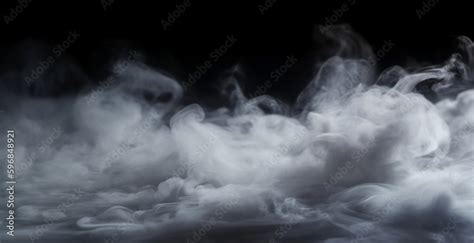 dry ice smoke clouds fog swirling clouds Stock Illustration | Adobe Stock