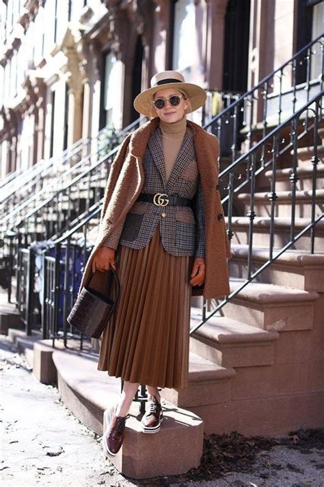 50 Classy And Casual Pleated Skirts Outfits Design Ideas