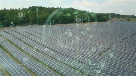 Eco Power Save Earth Solar Power Plant And K Aerial View Renewable