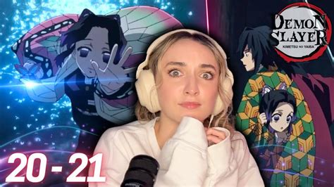 Giyu Helps Tanjiro And Nezuko Episodes 20 21 REACTION Season 1