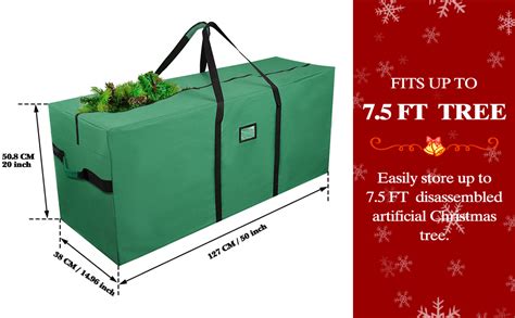 Christmas Tree Storage Bag Fits Up To 7 5 FT Christmas Trees Heavy