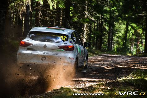 Faniry Judi Renault Clio Rally5 Rallye Terre de Lozère 2022