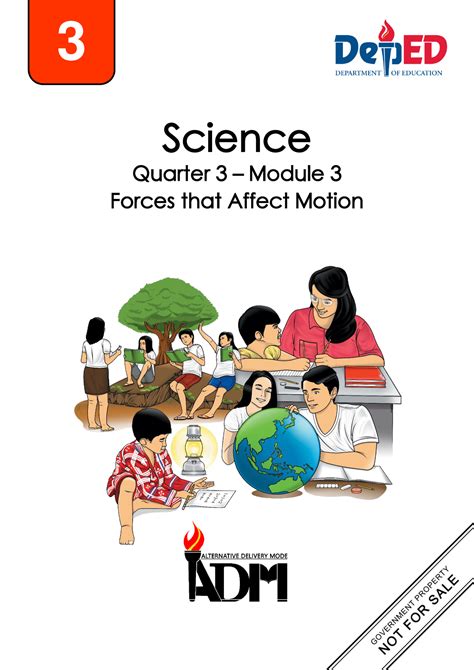 Science 3 Q3 Module 1 Week 5 6 Science Quarter 3 Module 3 Forces That Affect Motion 3