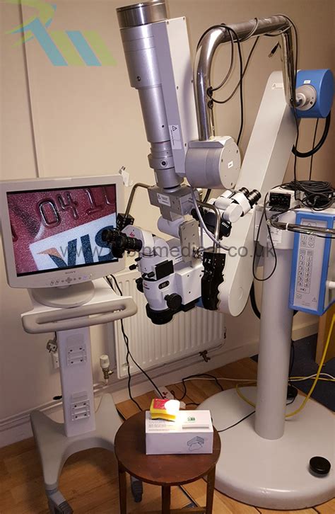 Leica Neurosurgery Operating Microscope Wild M695 With Camera Robin