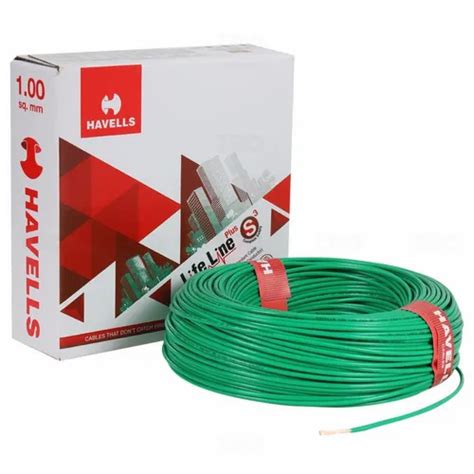 Multi Core Wire Material Copper Havells Life Line Plus PVC HRFR Cable