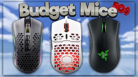 Top 5 BEST BUDGET PvP Mice For Minecraft Jitter Clicking Butterfly