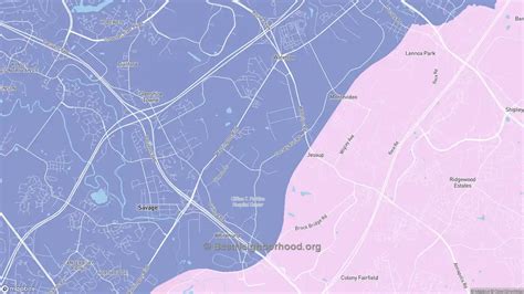 Jessup, MD Political Map – Democrat & Republican Areas in Jessup ...