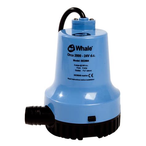 Whale Orca 2000 GPH Submersible Bilge Pump 12V BE2002 In 2022 Orca