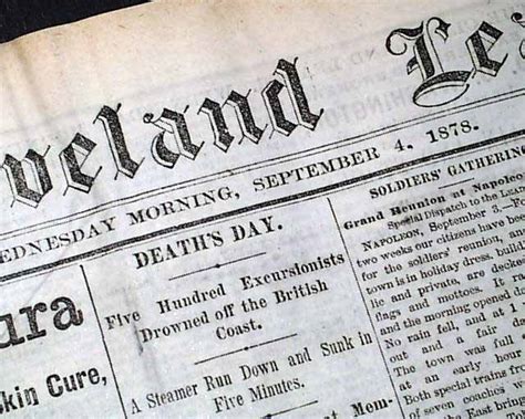 SS Princess Alice disaster in 1878... - RareNewspapers.com