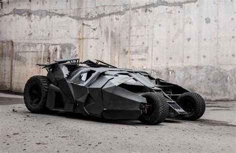 This Electric Replica Of Nolans Tank Like Batmobile Has A Top Speed Of